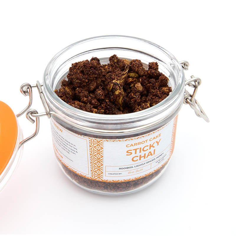 carrot cake sticky chai open