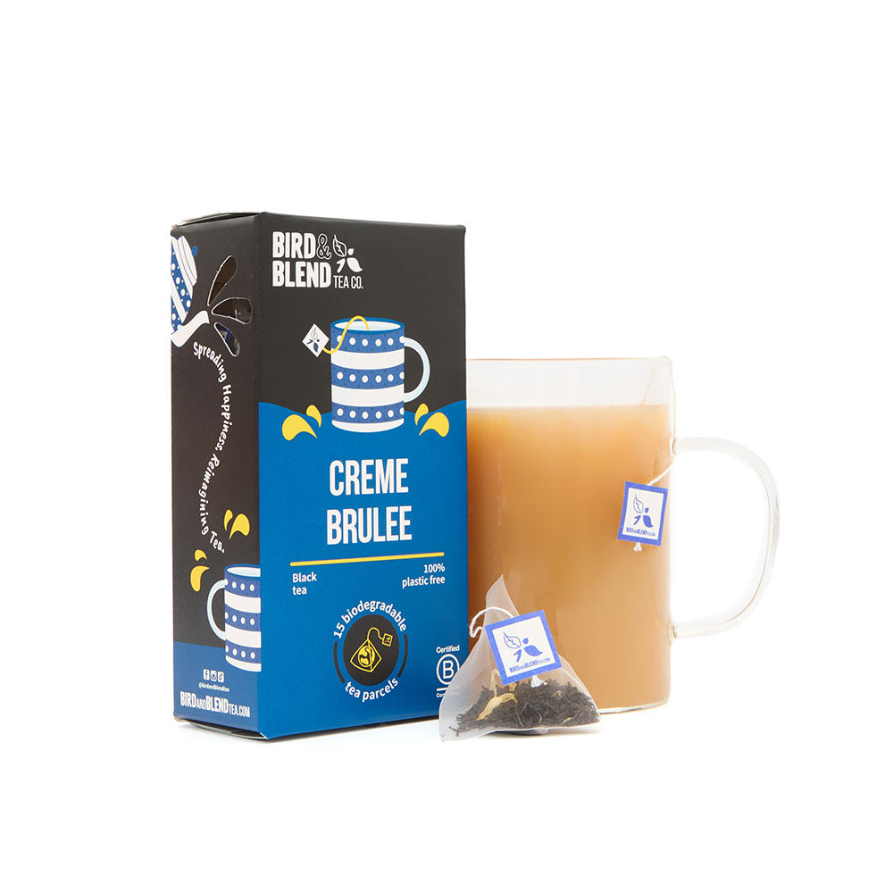 creme brulee 15 tea parcels