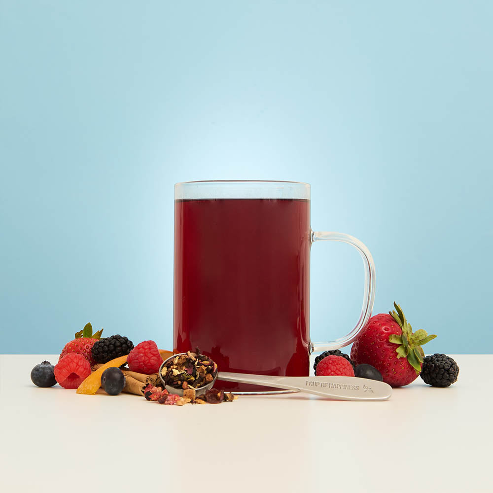 fruits of the forage tea hot