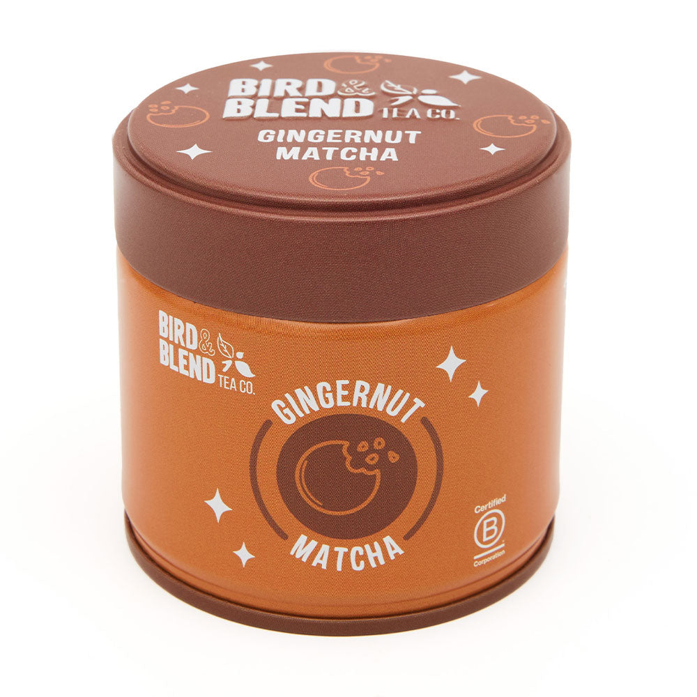gingernut matcha tin zoomed