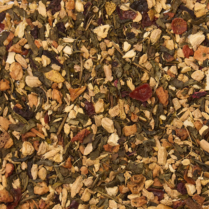 gingersnap green tea iced