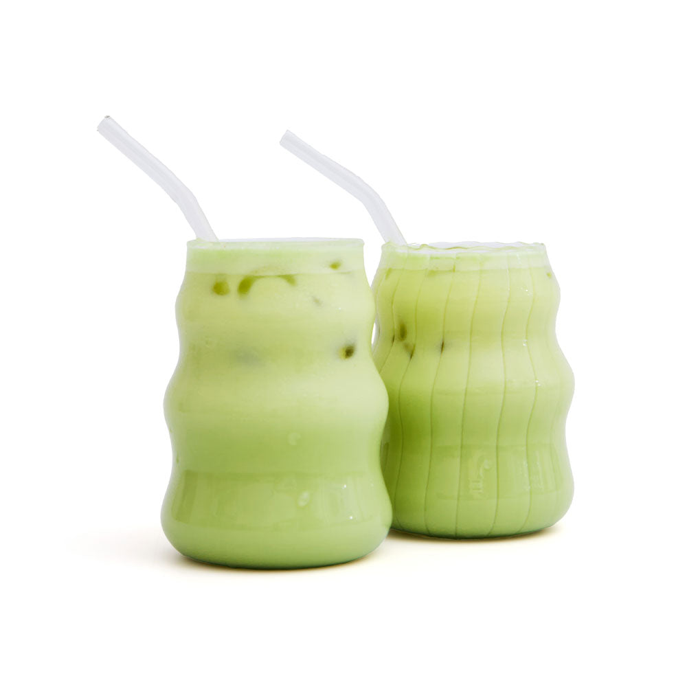 glasswear set iced drinks
