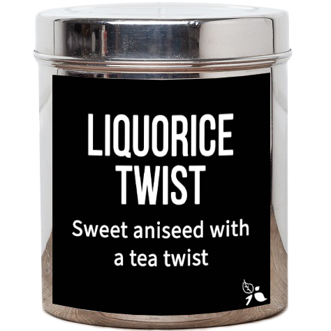 liquorice twist tea tin