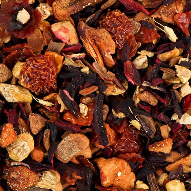 mulled cider blend flat lay