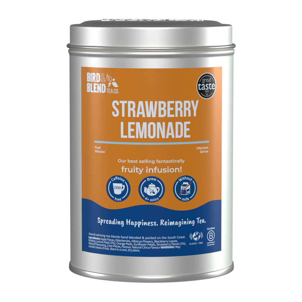 strawberry lemonade 150g tea tin