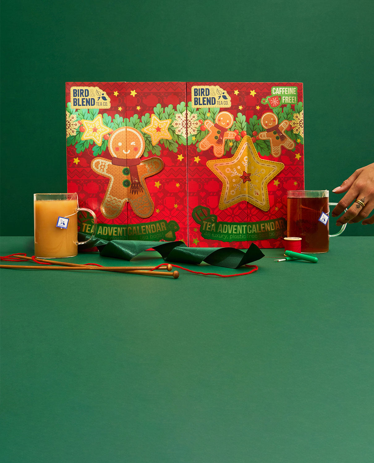 advent calendars together side by side