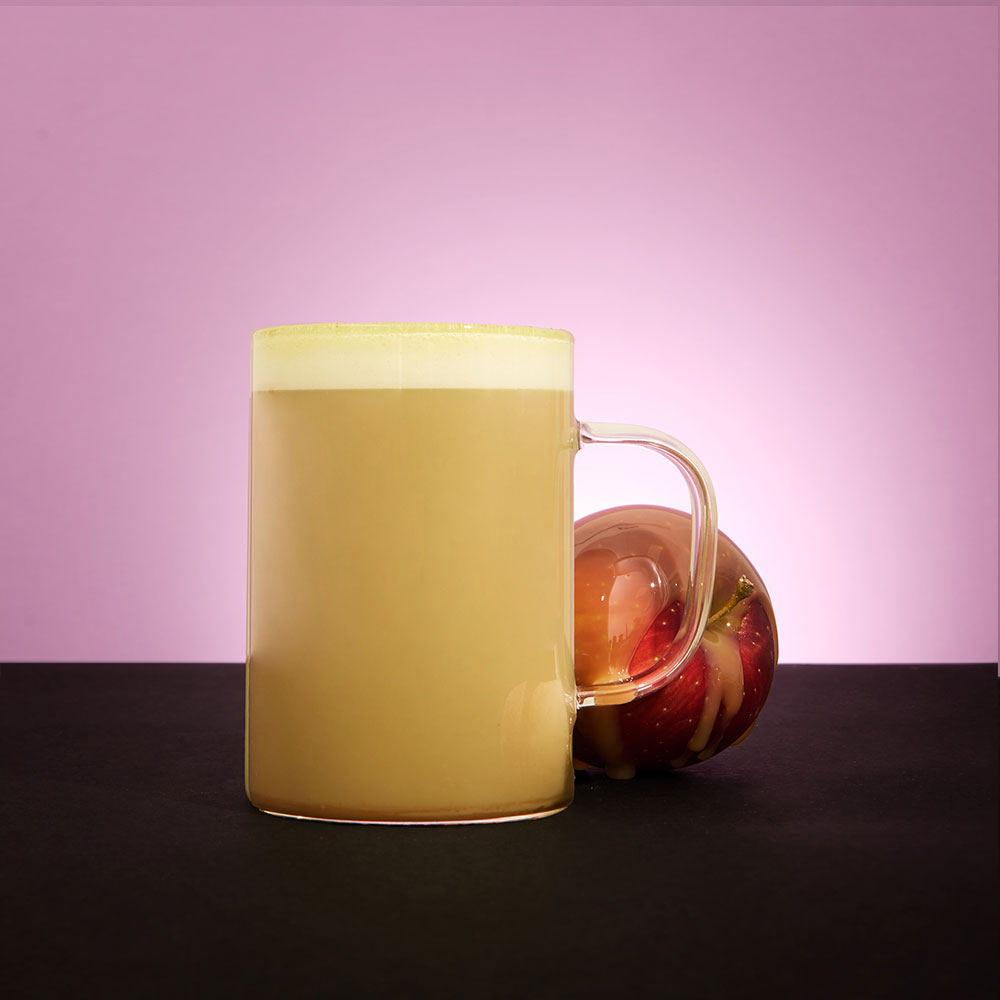 toffee apple matcha flavour profile spooky hot tea