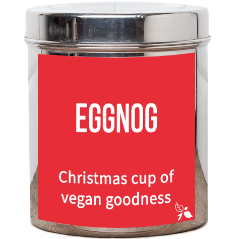 eggnog loose leaf tea tin