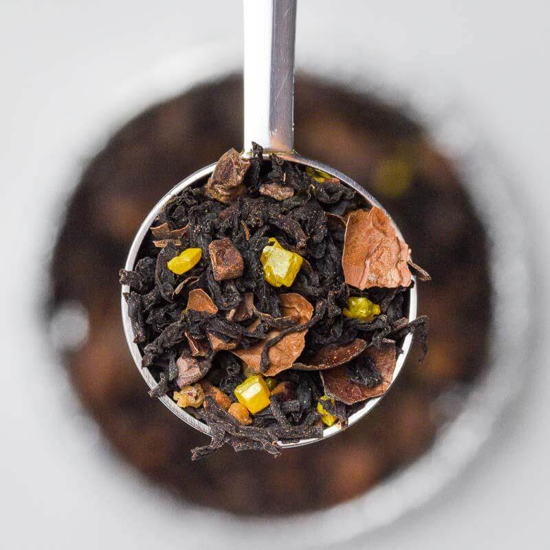 hazelnut rocher loose leaf tea
