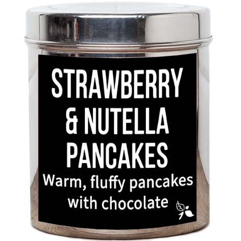 strawberry & nutella loose leaf black tea