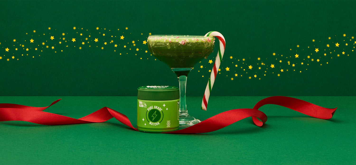 Grinch Matcha Cocktail