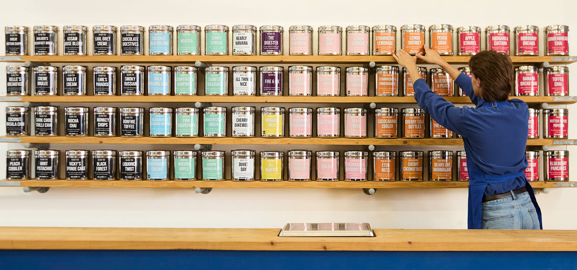 Welcome To The Tea Wall | Bird & Blend Tea Co.