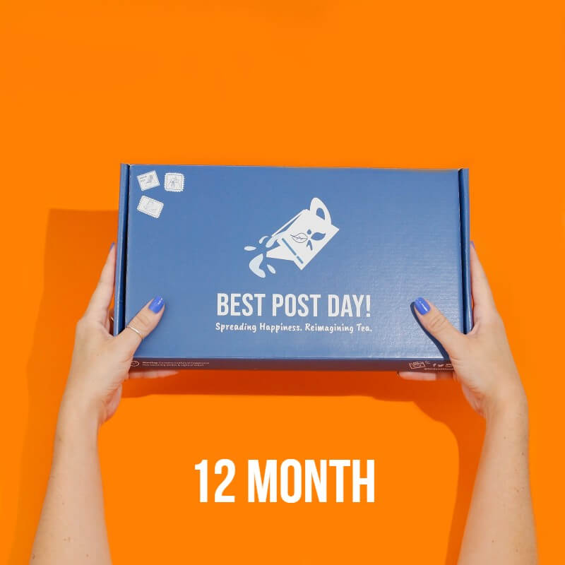 12 month tea tasting club subscription