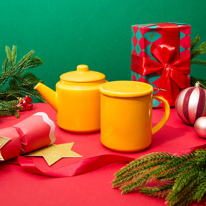 Bright Citrus Infuser Teapot &amp; Mug