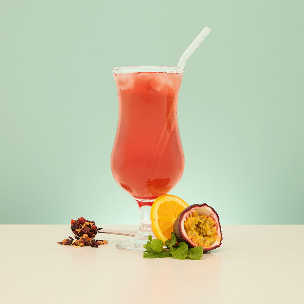 cococabana coola flavoured iced fruit tea