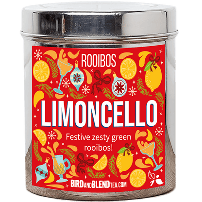 Limoncello Tea wall tin loose leaf tea
