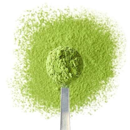 mango sorbet matcha tea spoon