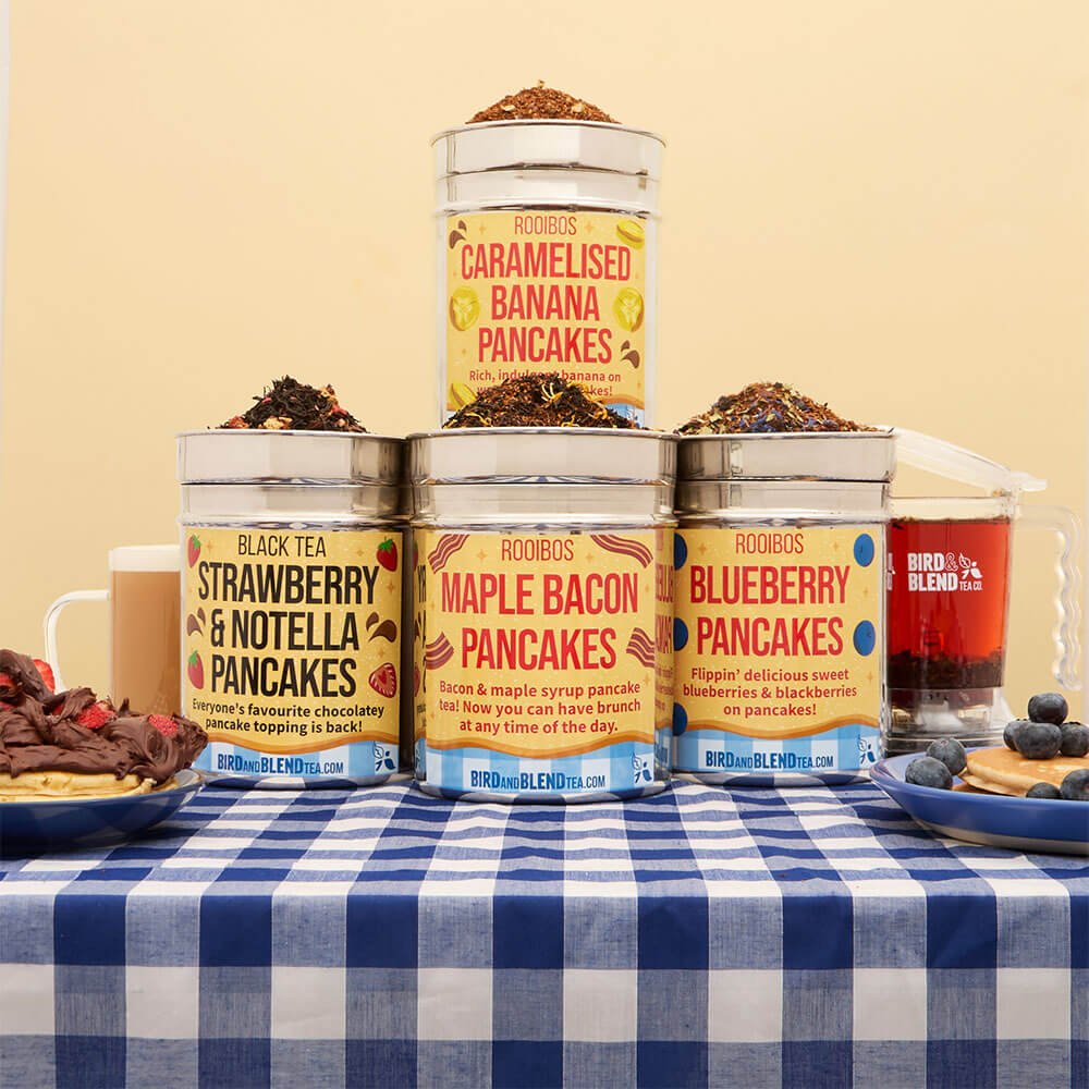 Pancake loose leaf tea bundle