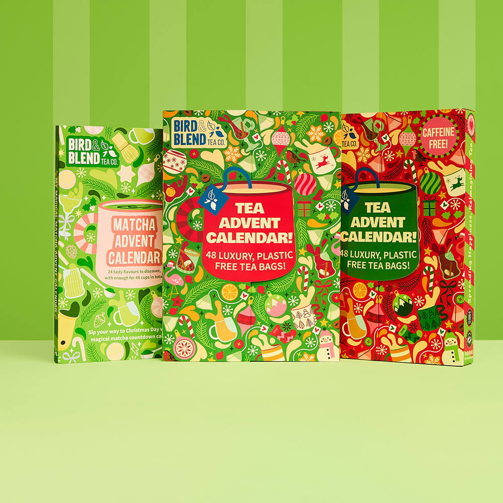 All Three Advent Calendars - Regular, Caffeine Free & Matcha Advent Calendars