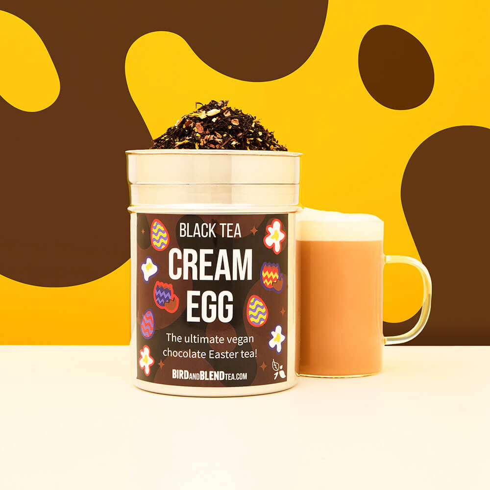 cream egg loose leaf tea