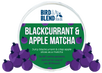 blackcurrant and apple matcha tea