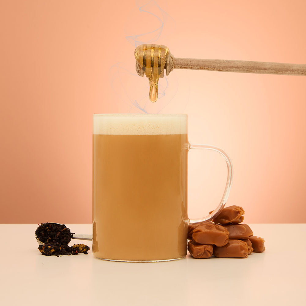 bonfire toffee sticky chai flavour profile black tea ingredients