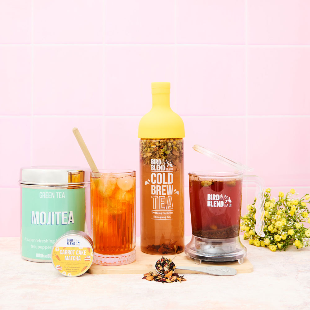 spring matcha and loose leaf teas