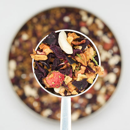 Bubblegum pop! loose leaf tea in perfect tea spoon