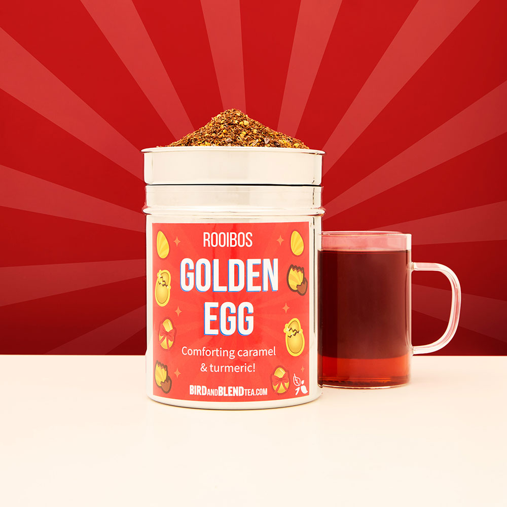 golden egg caffeine free rooibos loose leaf tea