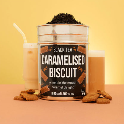 caramelised biscuit tea hot and iced