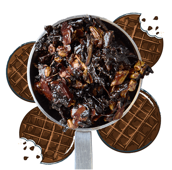 chocolate digestives sticky chai flavour profile
