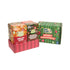 christmas tea bag selection box open showing 15p tea bag gifting boxes