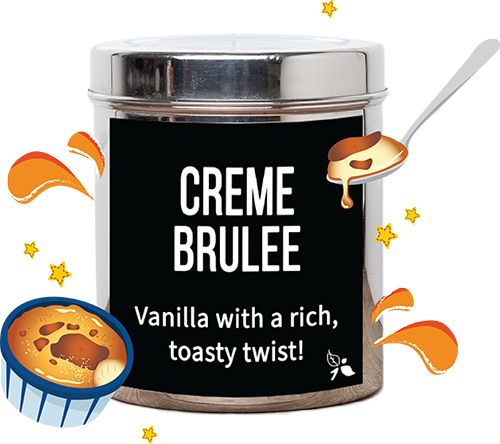 creme brulee tea flavours