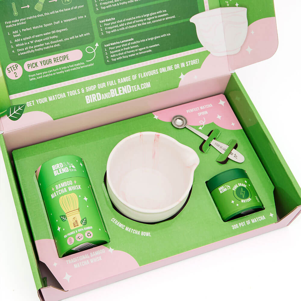 Bird & Blend Tea Co. Deluxe Matcha Gift Set