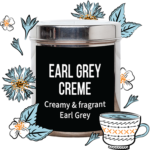 earl grey creme flavour tea