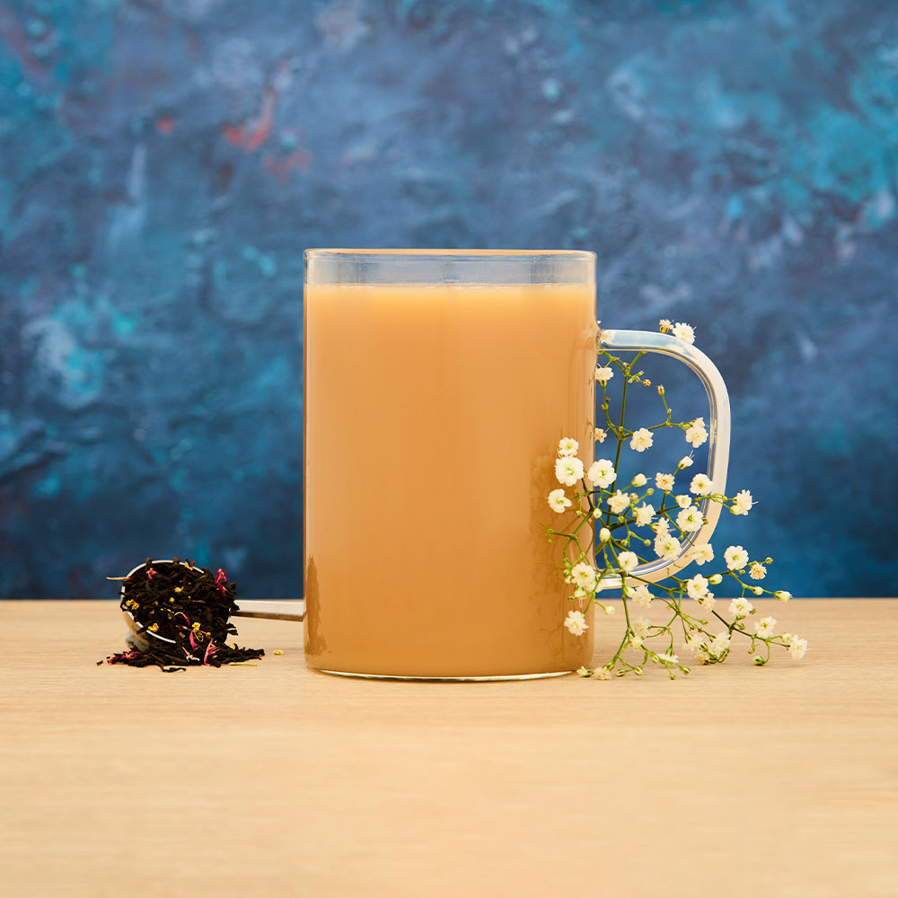 elderflower earl grey hot tea