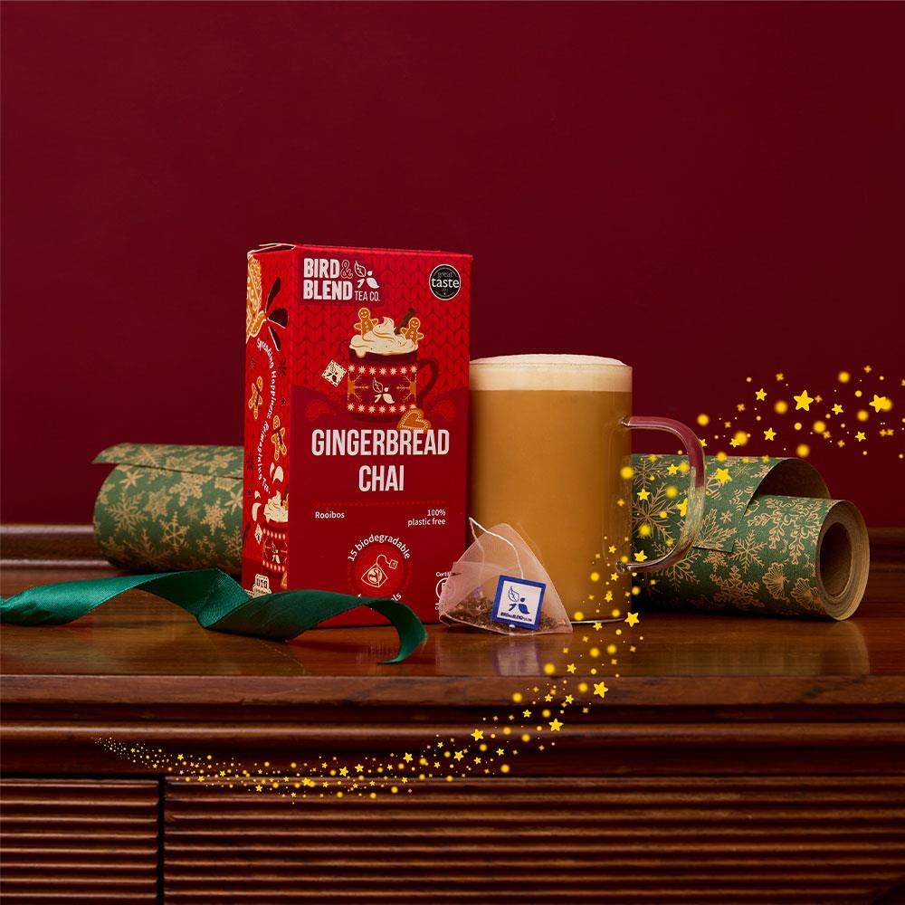 gingerbread chai 15 tea bag parcels