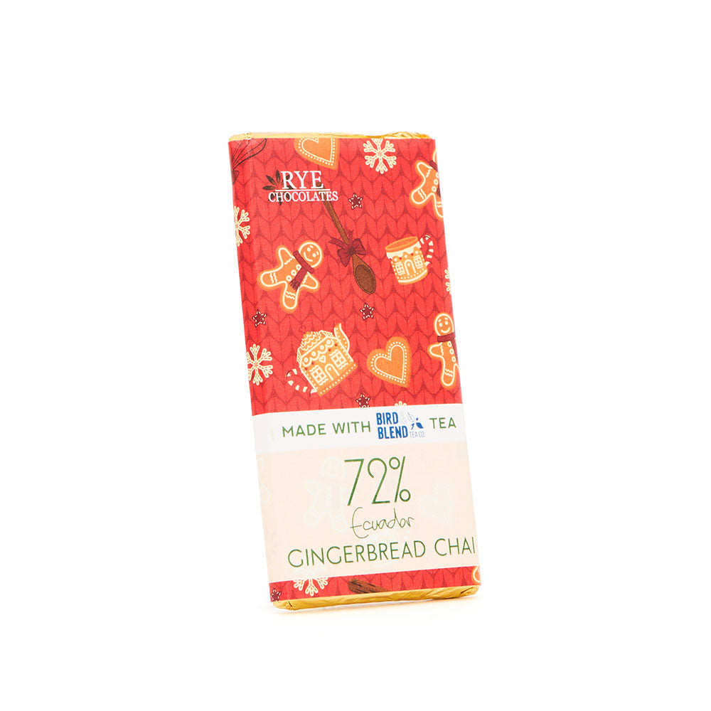 gingerbread chai chocolate bar christmas