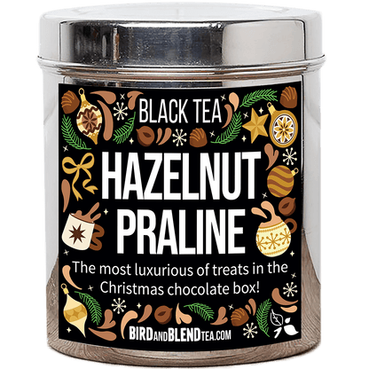 Hazelnut praline hero tea tin image