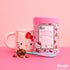hello kitty pink apple pie tea set