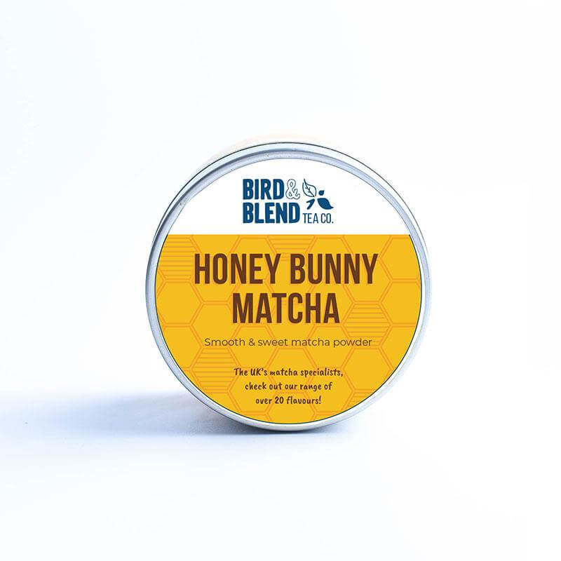 honey bunny matcha tea tin