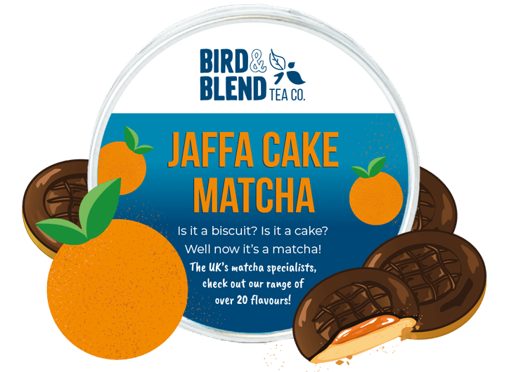 jaffa cake matcha ingredients