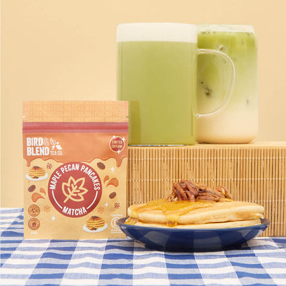 Maple Pecan Pancake Matcha Tea hot &amp; iced latte