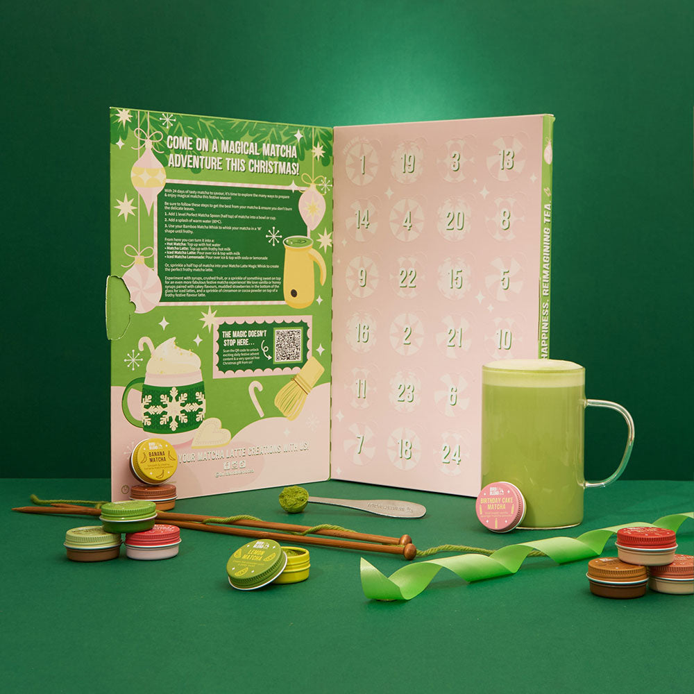 matcha advent calendar open