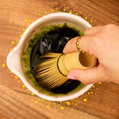 matcha bowl mixing matcha
