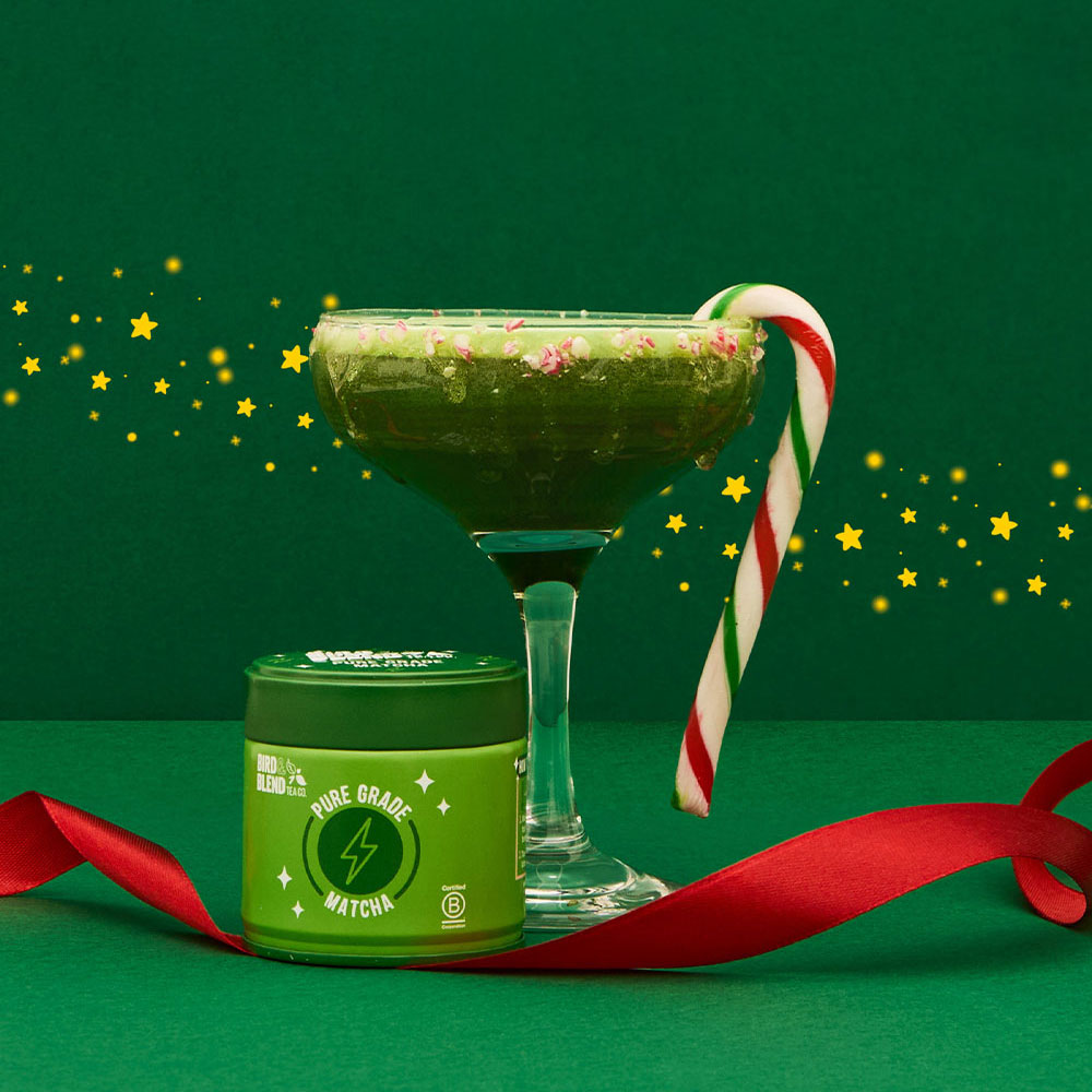 matcha cocktail christmas