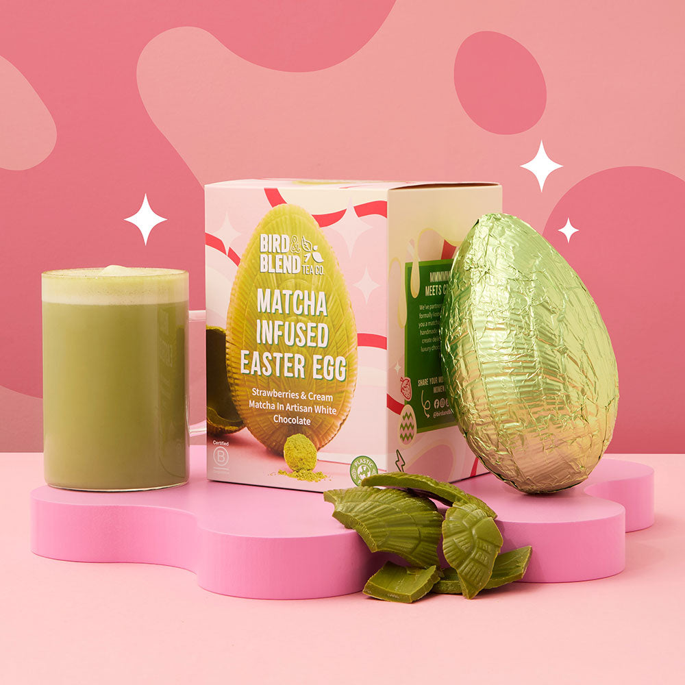 Infuse Matca Matcha Infused White Chocolate Easter Egg | Bird & Blend Tea Co.