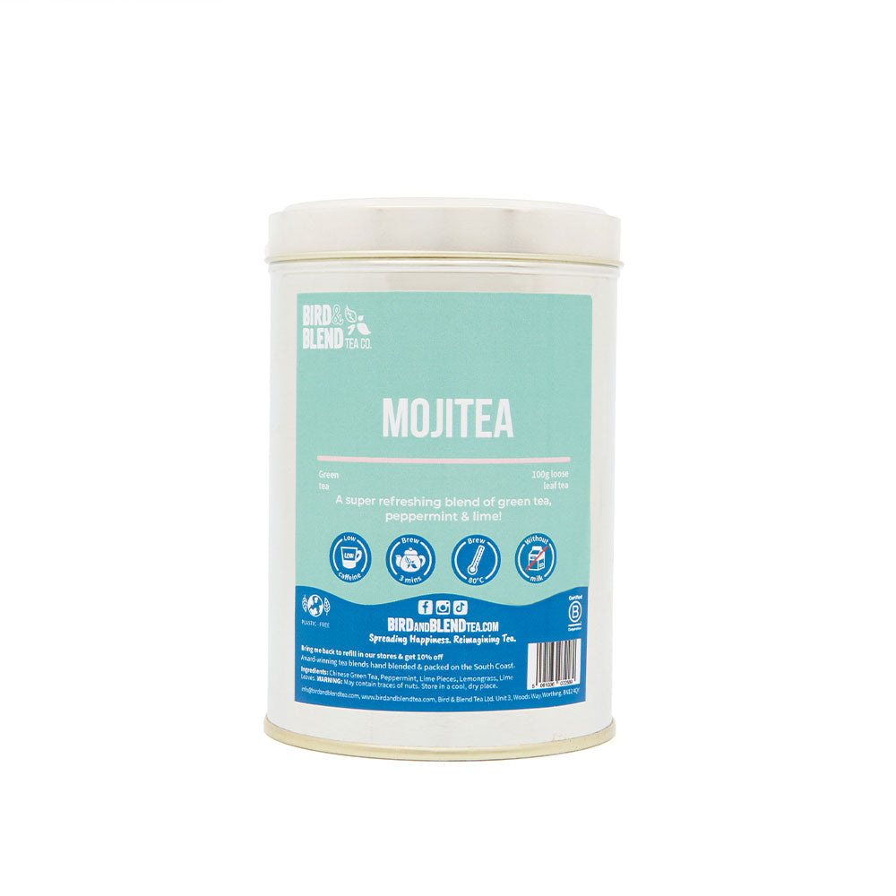 mojitea silver tin