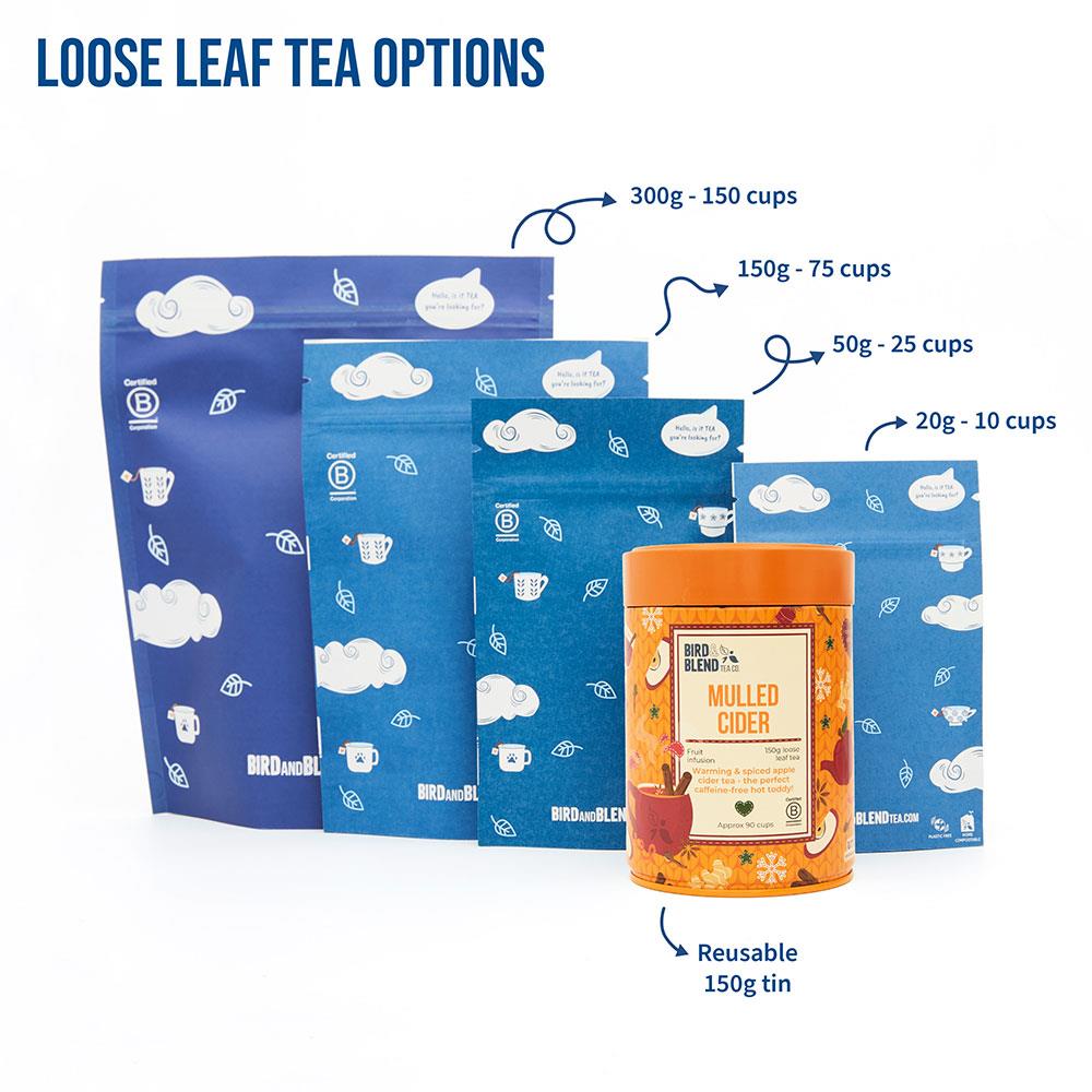 mulled cider loose leaf tea options