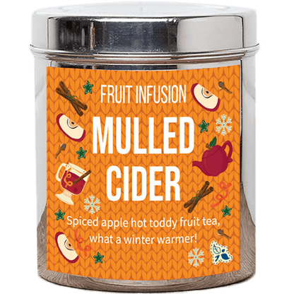 mulled cider stylised christmas tin